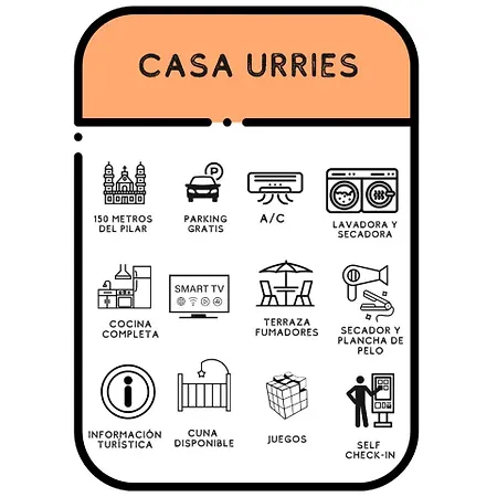 Casa Urries Historico Y Parking Apartmán Zaragoza